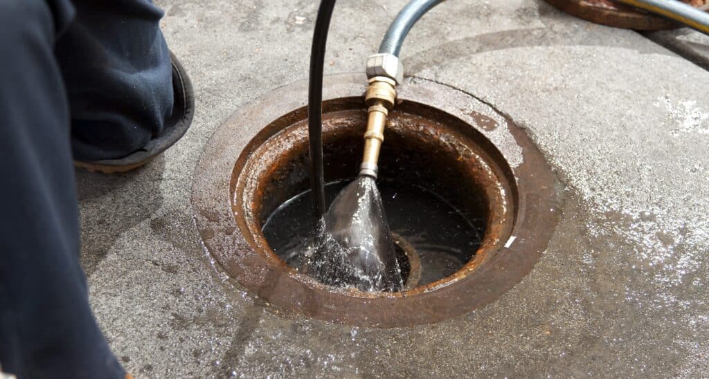 Hydro Jetting Services by bluefrog Plumbing + Drain of West Houston.