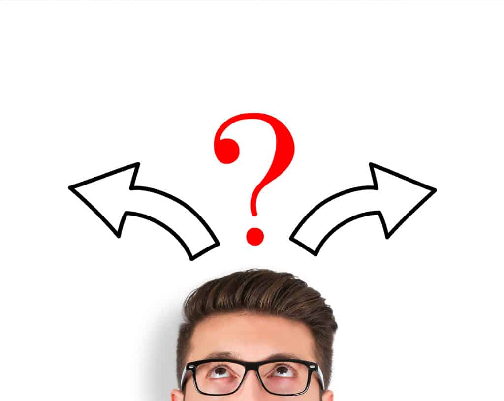 A Man Thinking: Why Choose Professional Hydro Jetting?" on a white background.