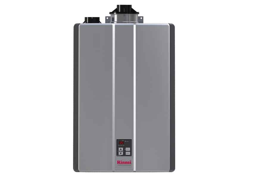 Rinnai tankless water heaters.