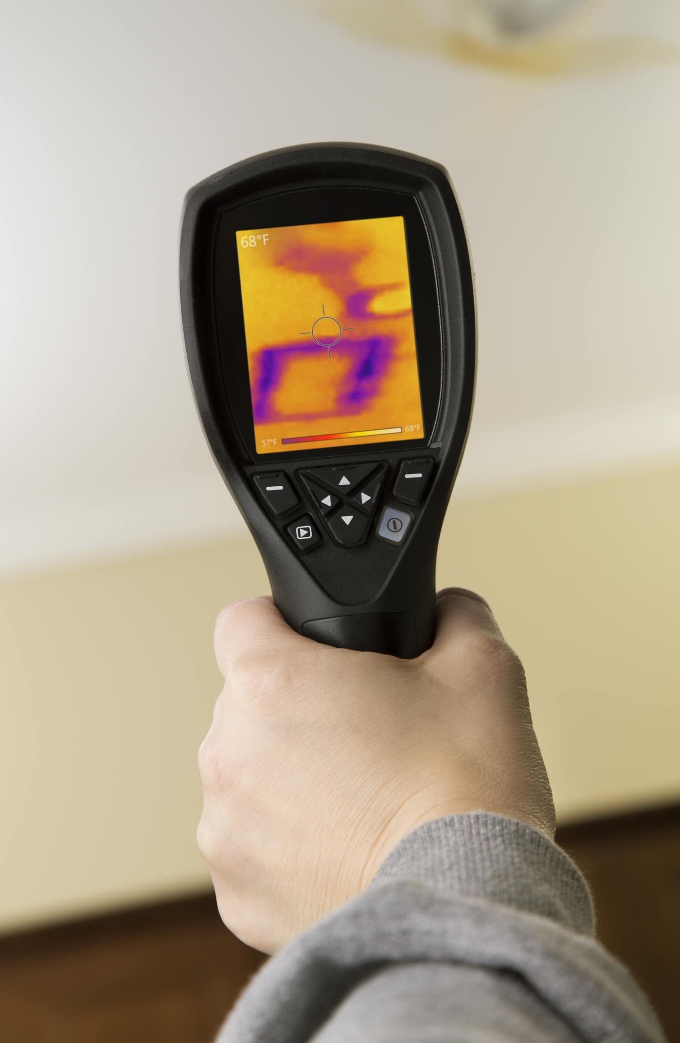 Thermal imaging camera, Leak Detection.